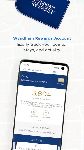 Wyndham Hotels & Resorts screenshot