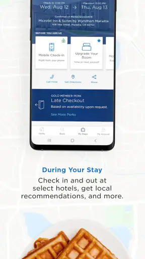 Wyndham Hotels & Resorts screenshot