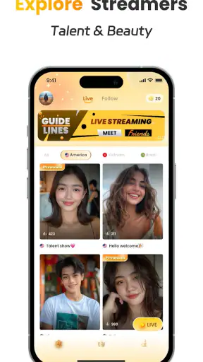 YahLive-Go Live in a Tap screenshot