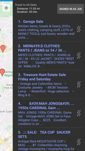 Yard Sale Treasure Map screenshot