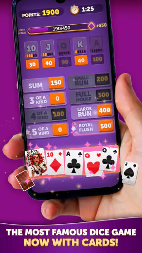 Yatzy Cards screenshot 11