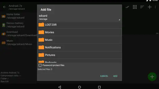 ZArchiver screenshot 9