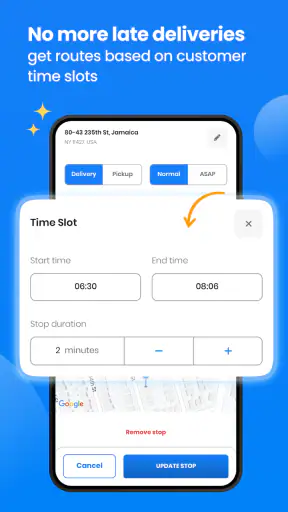 Zeo Fast Multi Stop Route Plan screenshot
