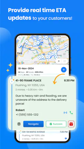 Zeo Fast Multi Stop Route Plan screenshot