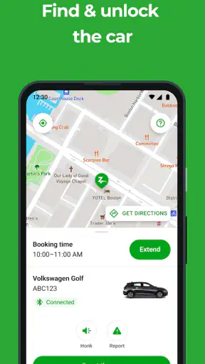 Zipcar screenshot