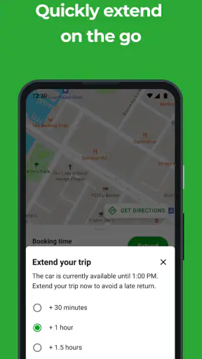 Zipcar screenshot