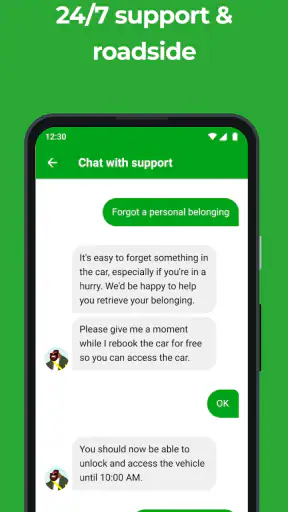 Zipcar screenshot