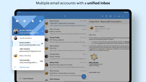 Zoho Mail - Email and Calendar screenshot 11
