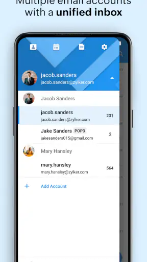Zoho Mail - Email and Calendar screenshot