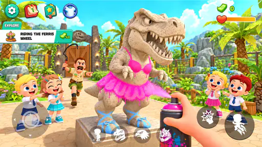 Zoo Prank 2: Jurassic Animals screenshot 2