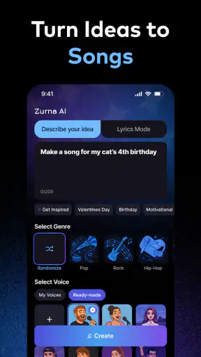 Zurna: AI Song & Music Maker screenshot 10