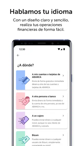 ABANCA - Banca Móvil screenshot 2