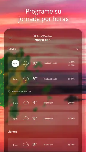 AccuWeather: clima diario screenshot 3