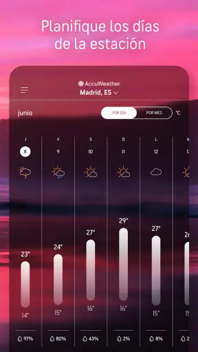 AccuWeather: clima diario screenshot 5
