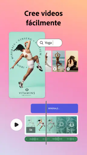 Adobe Express: foto, vídeo, IA screenshot 3