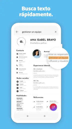 Adobe Scan: Escáner de PDF, IA screenshot 5