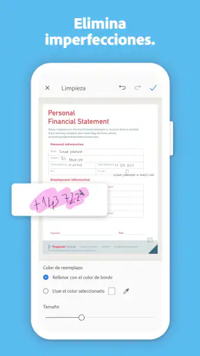 Adobe Scan: Escáner de PDF, IA screenshot 6