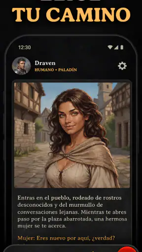 AI Dungeon Master & RPG Fablia screenshot 7