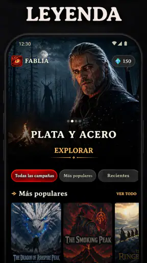 AI Dungeon Master & RPG Fablia screenshot 8