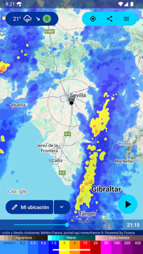 Alarma de Lluvia (Rain Alarm) screenshot 1