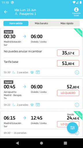 Alsa: Compra billetes de bus screenshot 2