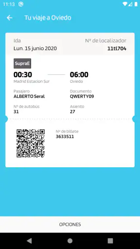 Alsa: Compra billetes de bus screenshot 5