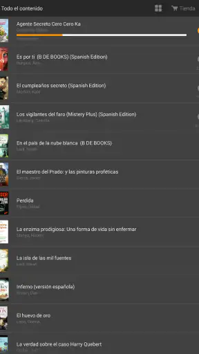Amazon Kindle screenshot 7