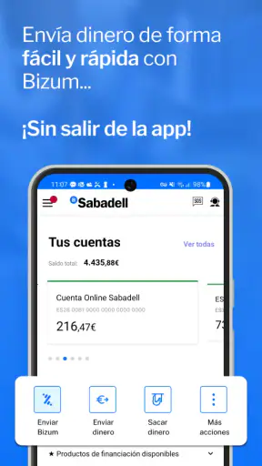 App Banco Sabadell screenshot 3