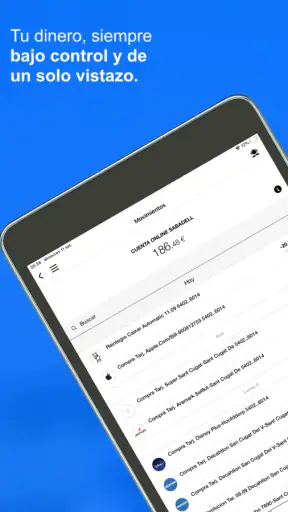 App Banco Sabadell screenshot 9