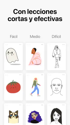 Aprender a dibujar・ArtWorkout screenshot 12