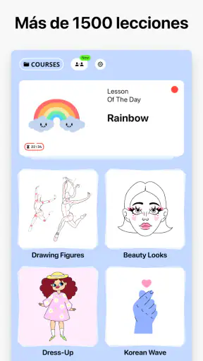 Aprender a dibujar・ArtWorkout screenshot 6