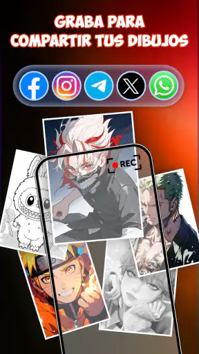AR Draw: Boceto, Dibujar Anime screenshot 5