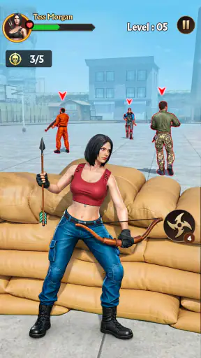 Archer Assassin Shooting Game screenshot 6