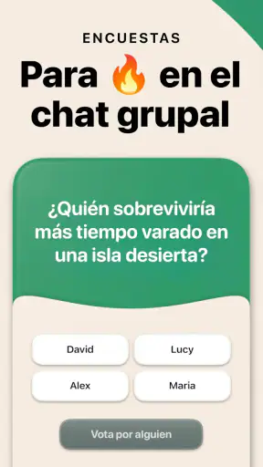 askUs: ¿Quién es más probable? screenshot 1