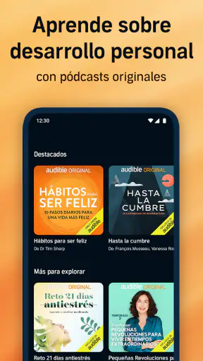 Audible: Audiolibros, podcasts screenshot 4
