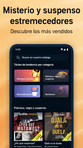 Audible: Audiolibros, podcasts screenshot 5