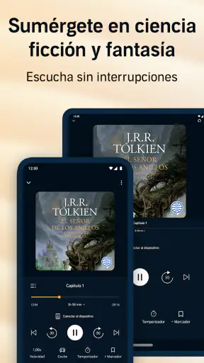 Audible: Audiolibros, podcasts screenshot 8