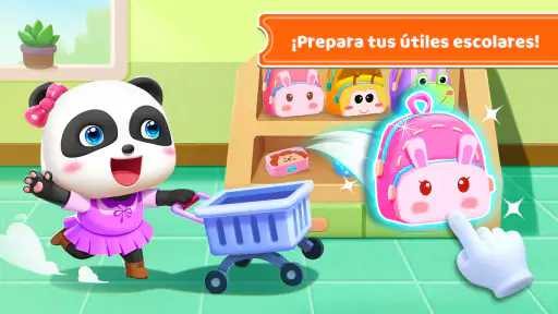 Autobús Escolar del Bebé Panda screenshot 7