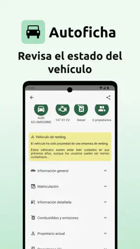 Autoficha - Informe DGT screenshot 2