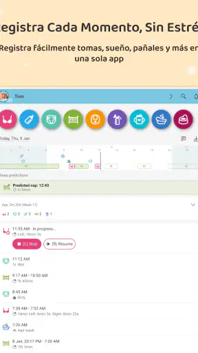 Baby Daybook Lactancia materna screenshot 10