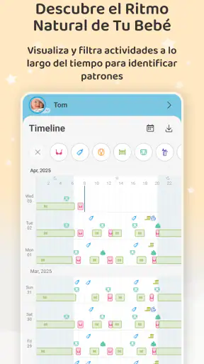 Baby Daybook Lactancia materna screenshot 7