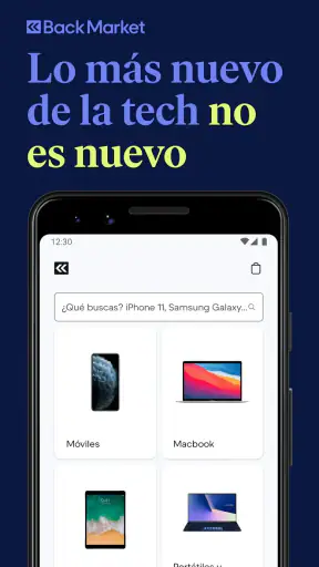Back Market, compra online screenshot 1