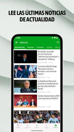 BeSoccer: Resultados de Fútbol screenshot 5