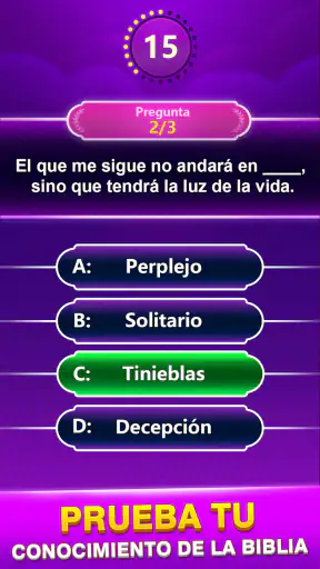 Bible Trivia -Juego de palabra screenshot 3