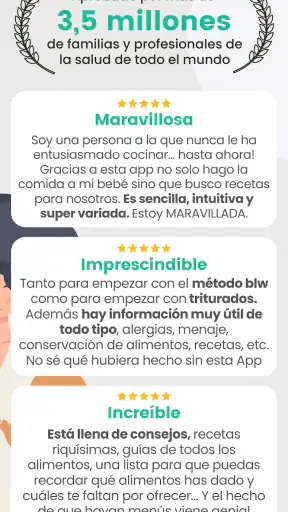 BLW Ideas - Recetas Bebés screenshot 2