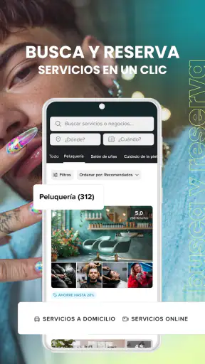 Booksy para clientes screenshot 1