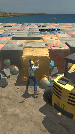 Bulldozer Master: Rompe & Mina screenshot 8