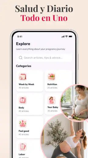 Calendario de Embarazo Semanal screenshot 6