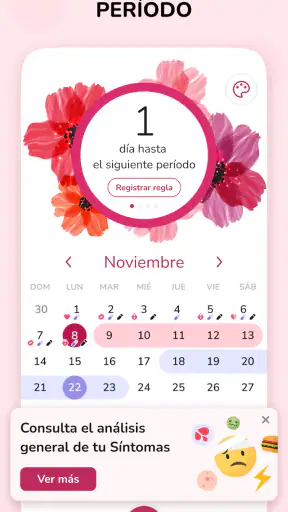 Calendario Menstrual screenshot 2