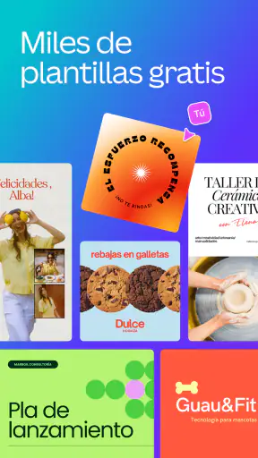 Canva: Diseño IA, foto y vídeo screenshot 2